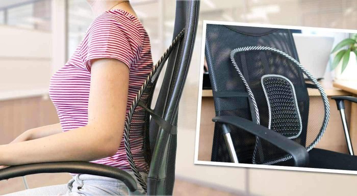 Masážna opierka pre zdravú chrbticu