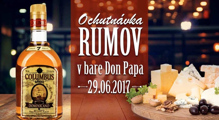 Ochutnávka prémiových rumov v Don Papa