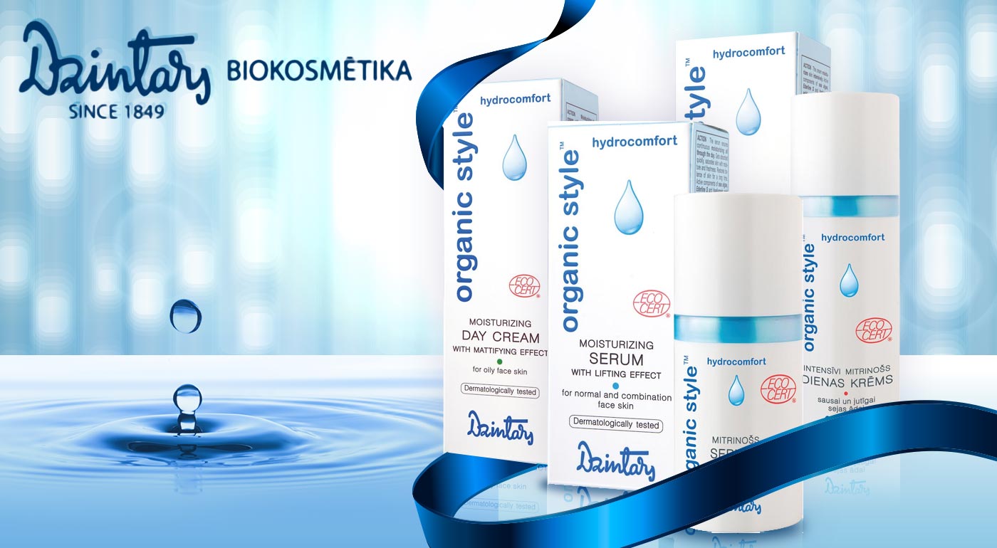 Prírodné pleťové krémy a séra Dzintars