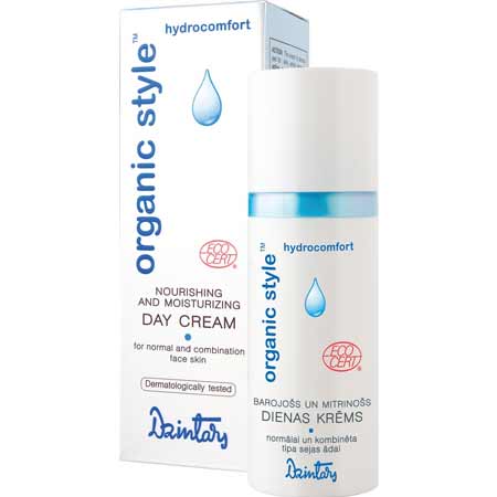 ORGANIC STYLE hydrocomfort Výživný a hydratačný denný krém pre normálnu a zmiešanú pleť (50 ml)