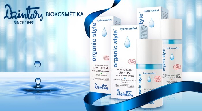 Prírodné pleťové krémy a séra Dzintars