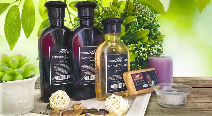 Voňavé balíčky prémiovej slovenskej kozmetiky