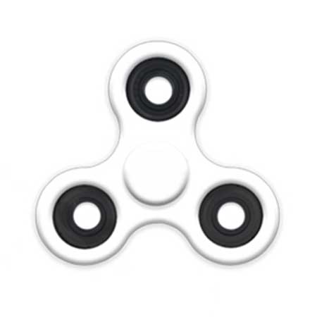 Fidget Spinner plastový - farba biela