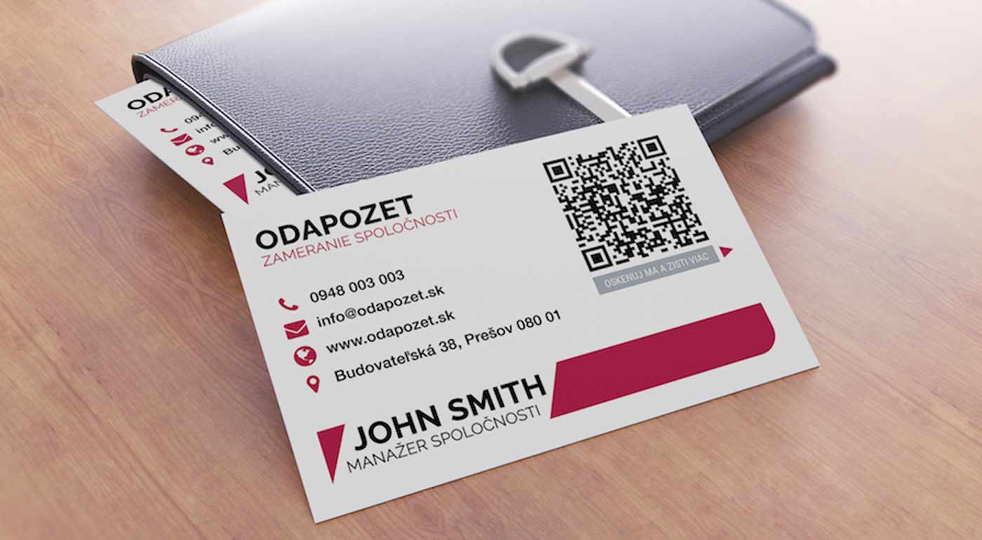 Profesionálna tlač vizitiek - 40, 60, 100 ks