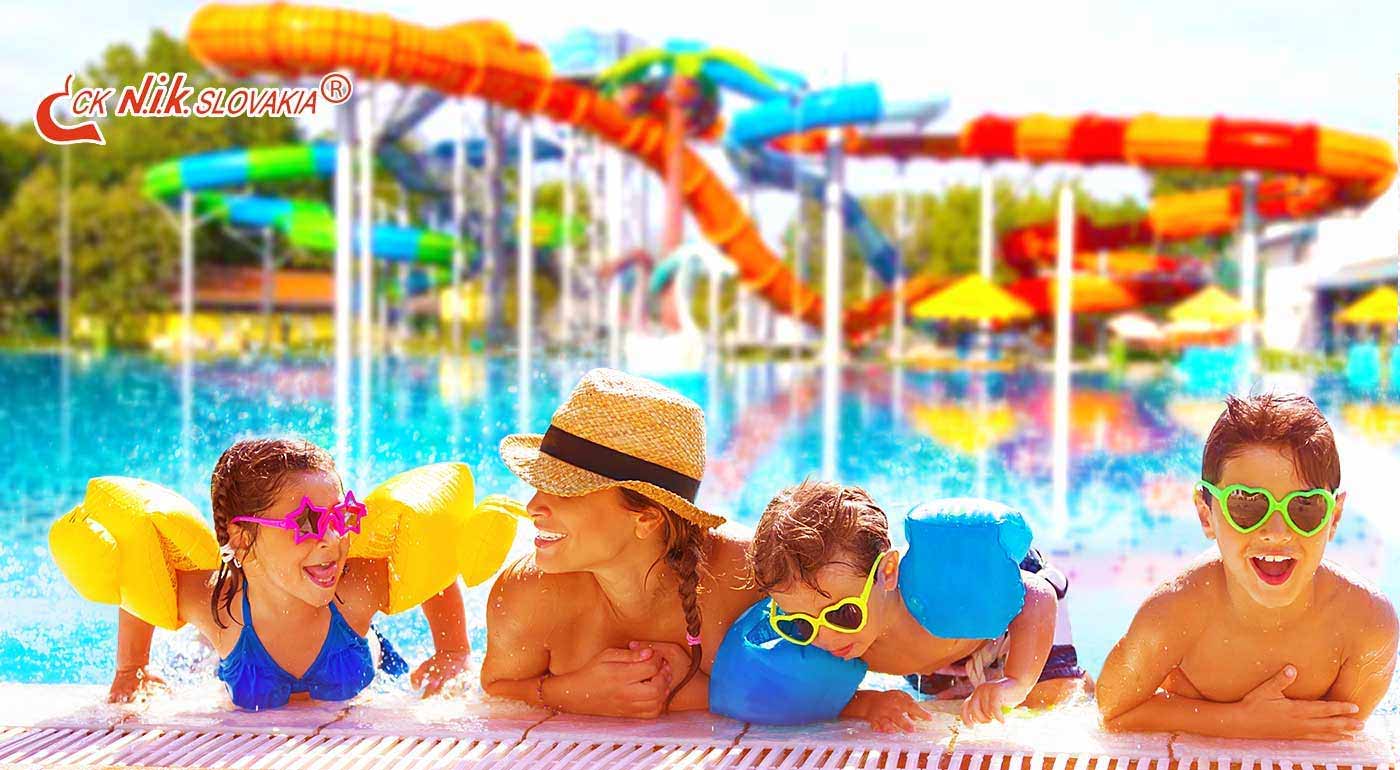 Slnečný relax v areáli termálneho komplexu Vadaš