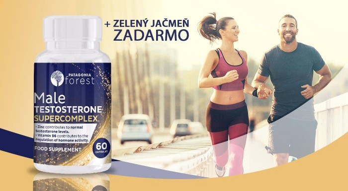 Testosterónový superkomplex pre mužov