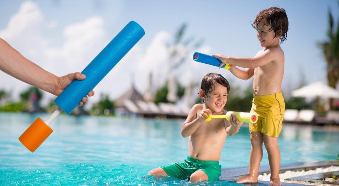 Plastové vodné delá pre deti