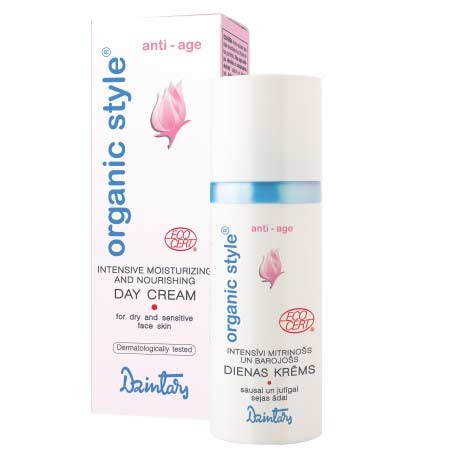 ORGANIC STYLE anti-age Intenzívny hydratačný a výživný denný krém pre suchú a citlivú pleť (50 ml)