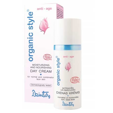ORGANIC STYLE anti-age hydratačný a výživný denný krém pre normálnu a zmiešanú pleť (50 ml)