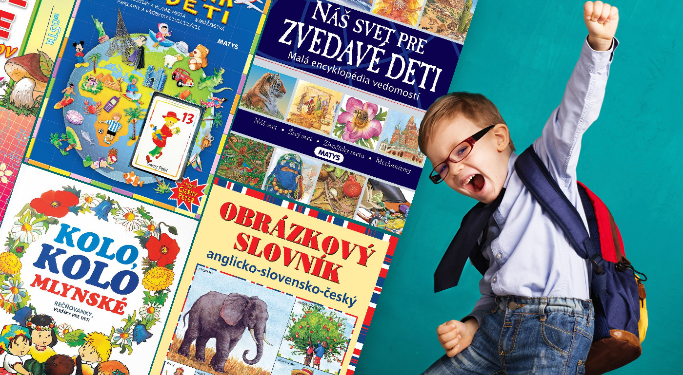 Detské knižky pre školákov a predškolákov