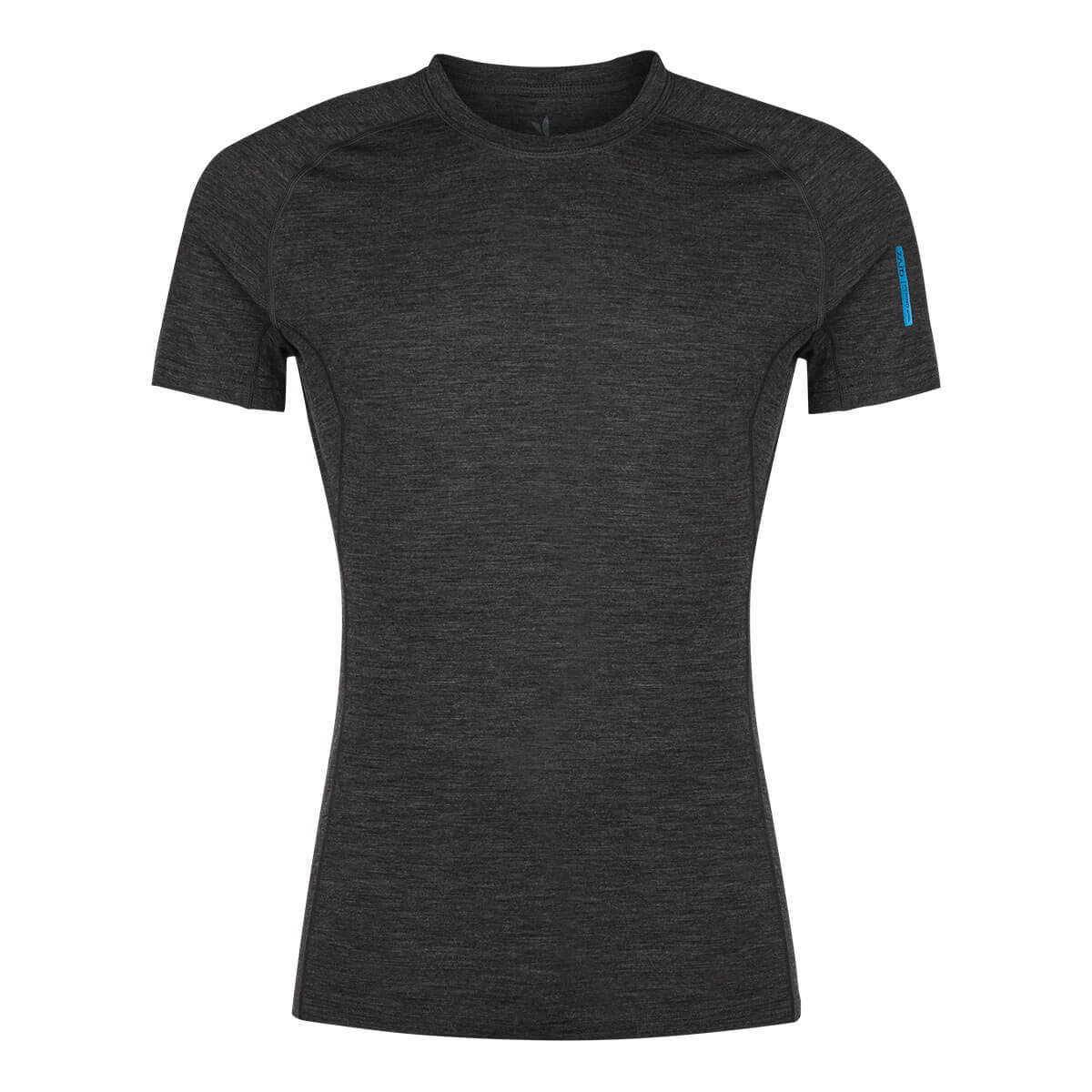 Pánske tričko Zajo Bjorn Merino Nylon T-shirt SS Black - veľkosť XS