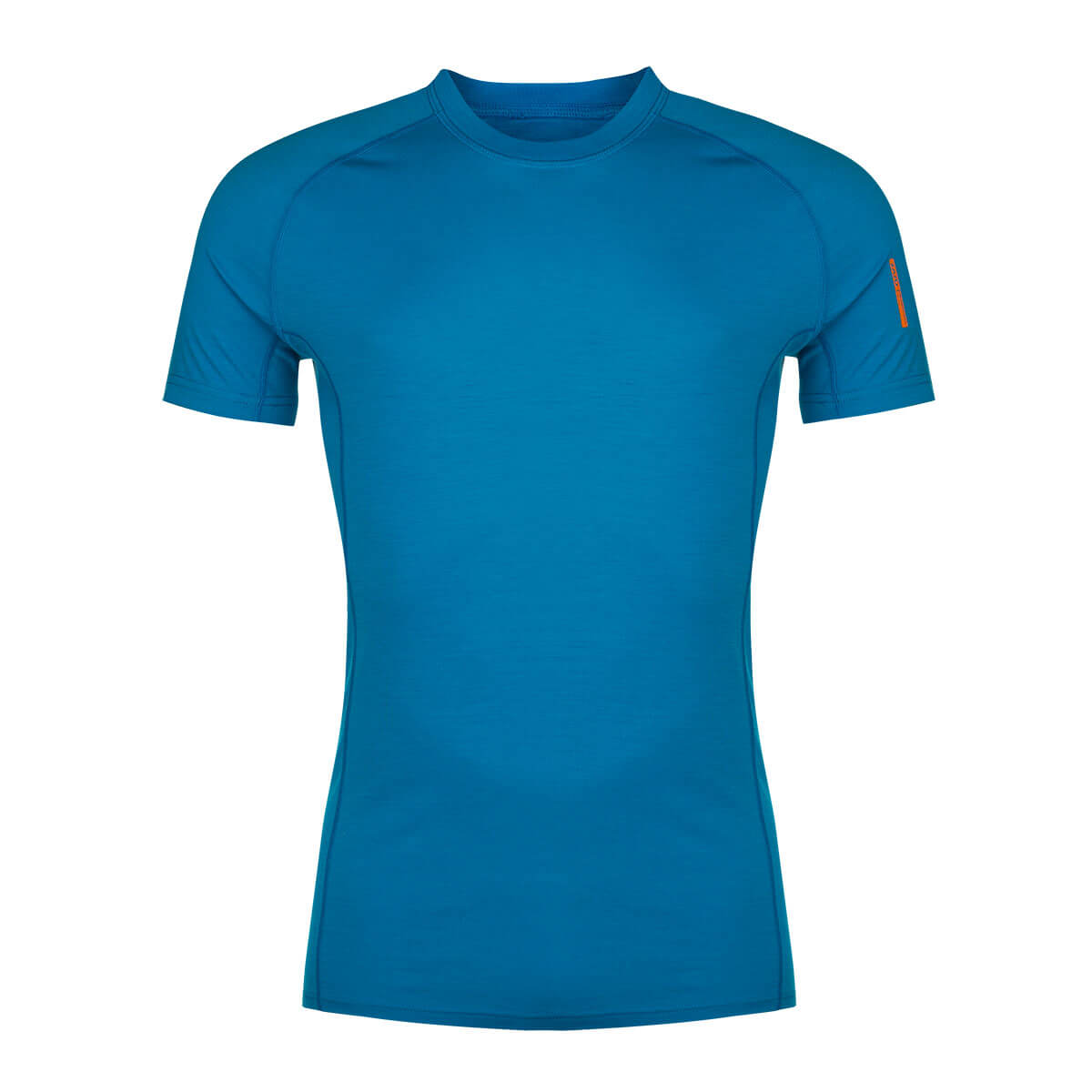 Pánske tričko Zajo Bjorn Merino Nylon T-shirt SS Greek Blue - veľkosť XS