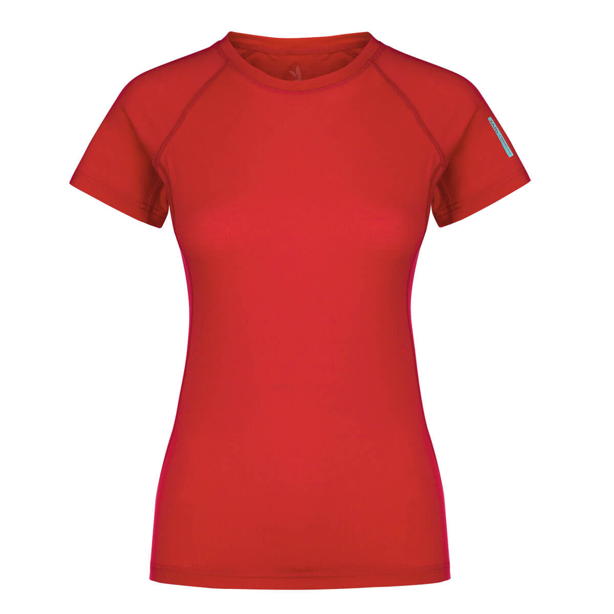 Dámske tričko Zajo Elsa Merino Nylon T-shirt SS Racing Red - veľkosť XL