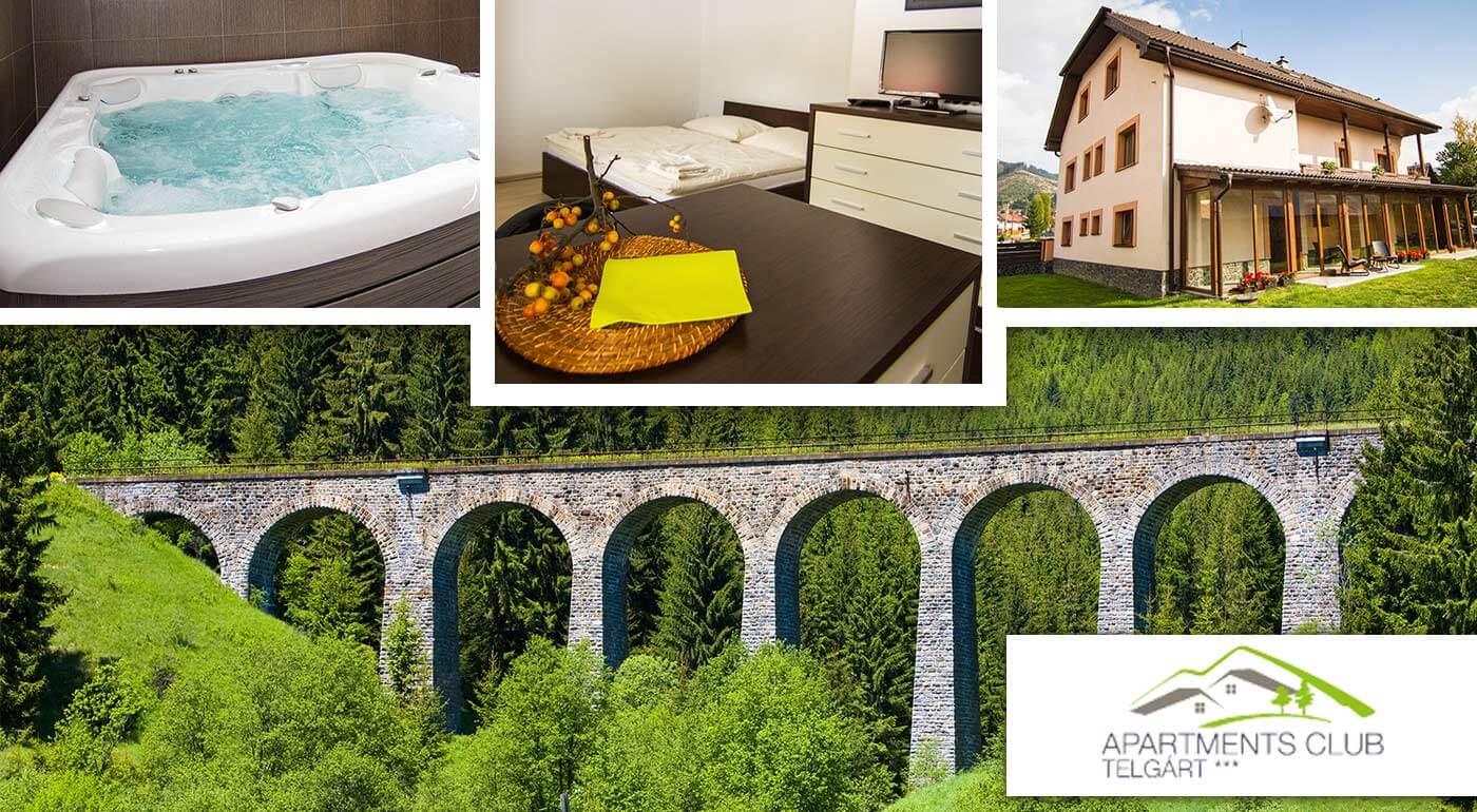 Pobyt v apartmánoch na Horehroní