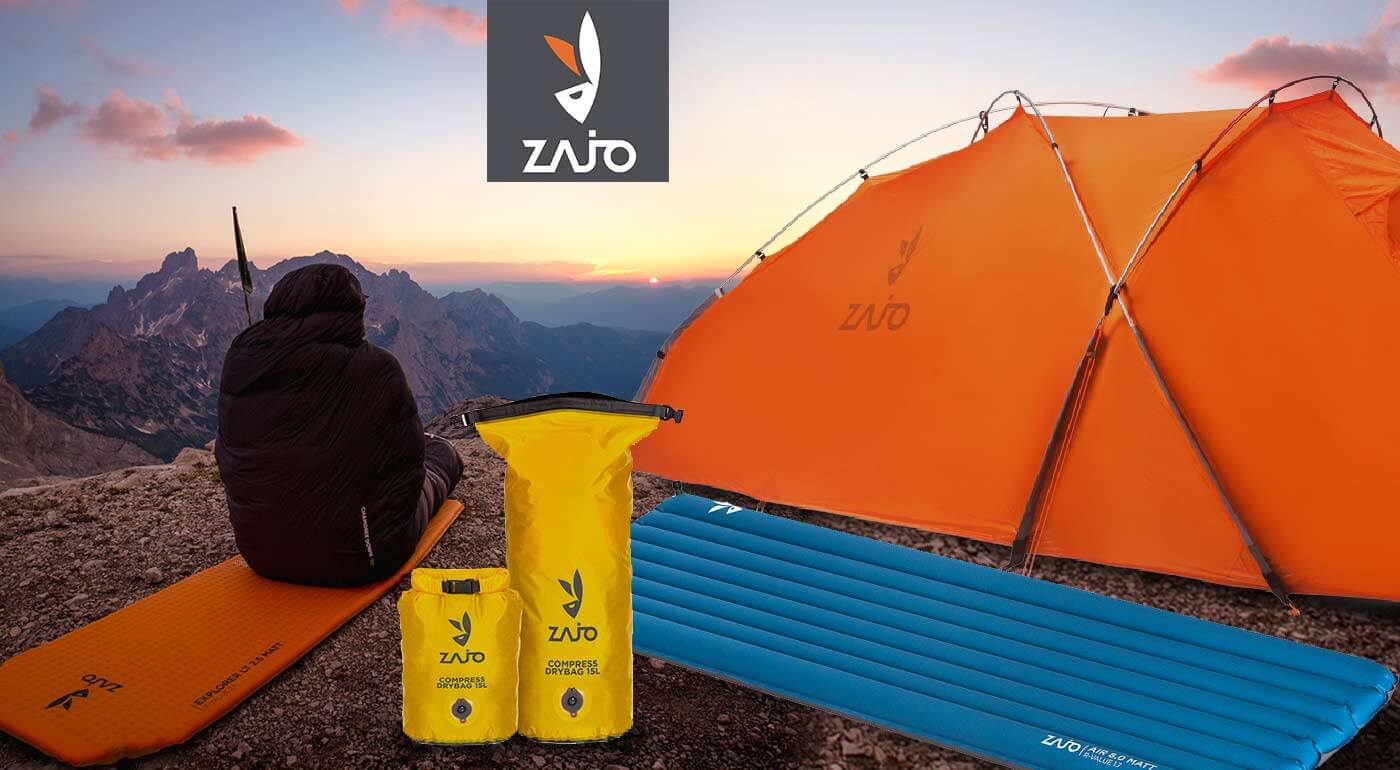 Karimatky a stany od firmy ZAJO