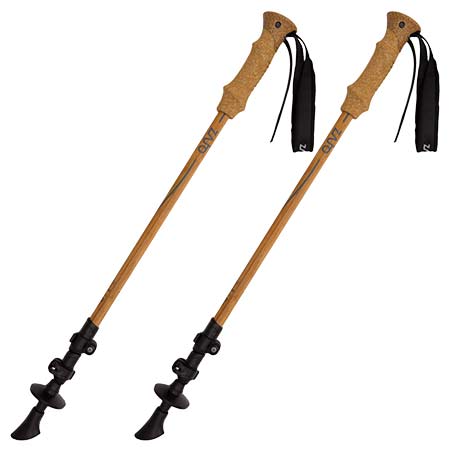 Zajo Trekking Poles Bamboo