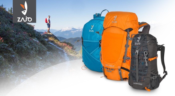 Batohy ZAJO na hory alebo do mesta