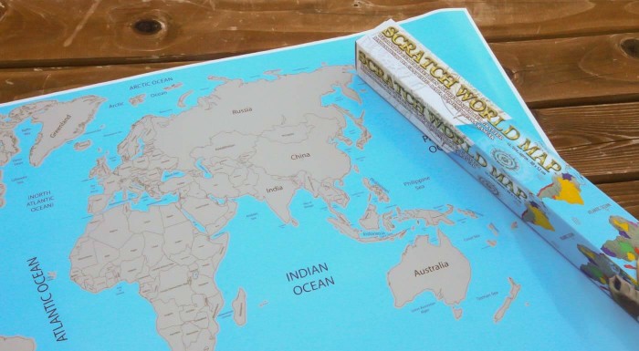 Stieracia mapa sveta