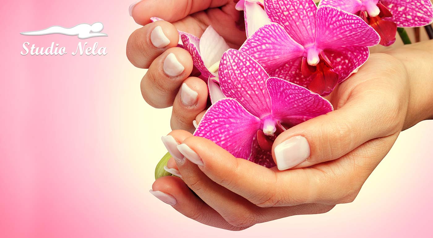 Japonská manikúra a parafínový zábal na ruky