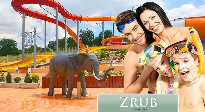 Dovolenka v zrube pri kúpalisku Podhájska