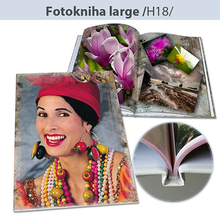 Fotokniha formát A4 – H18, 104 strán, tvrdá väzba