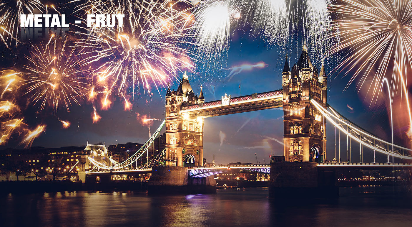 Silvestrovský Londýn: novoročné oslavy a ohňostroj