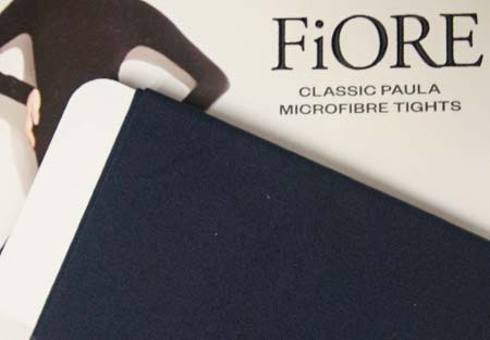 Dámske pančuchy Fiore Paula 40 DEN - farba navy blue - veľkosť S-2