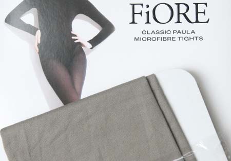 Dámske pančuchy Fiore Paula 40 DEN - farba smoky - veľkosť S-2