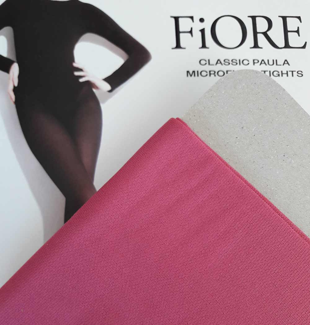 Dámske pančuchy Fiore Paula 40 DEN - farba Fuchsia - veľkosť S-2