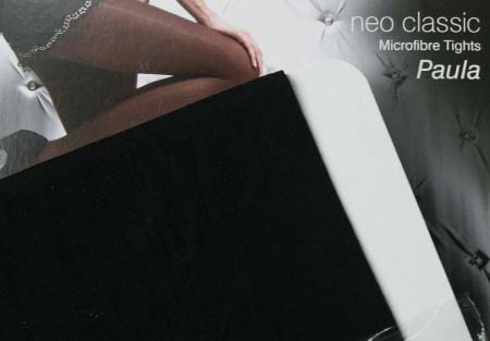 Dámske pančuchy Fiore Paula 40 DEN - farba black - veľkosť S-2