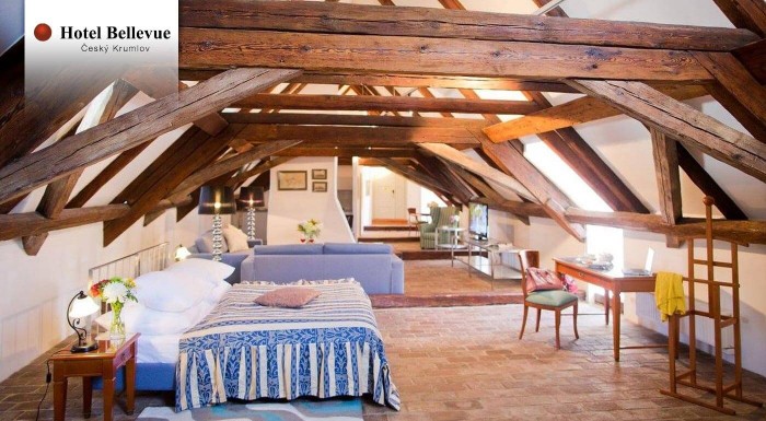 Český Krumlov: pobyt v Hoteli Bellevue pre dvoch
