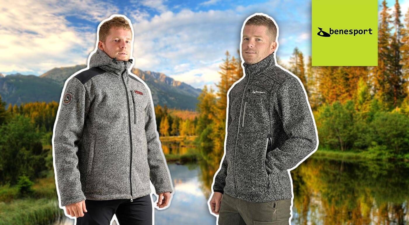 Pánske bundy, vesty a mikiny Benesport