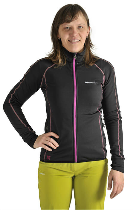 Benesport dámska bunda Krížna - čierna, veľkosť L