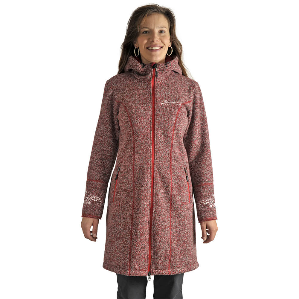 Benesport dámska bunda Pipitka - červená, veľkosť M