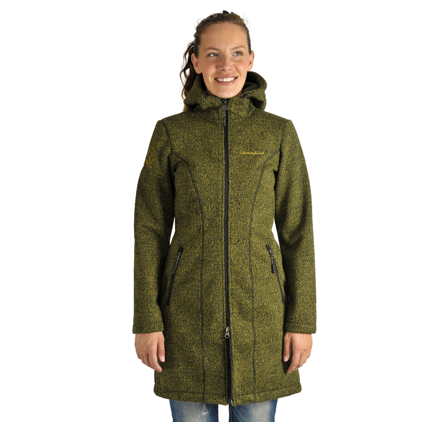 Benesport dámska bunda Pekelník - zelená, veľkosť L