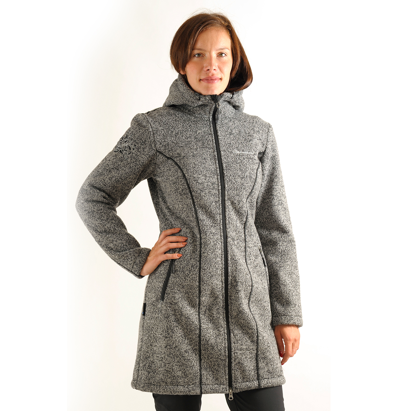 Benesport dámska bunda Pipitka - čierna, veľkosť XL