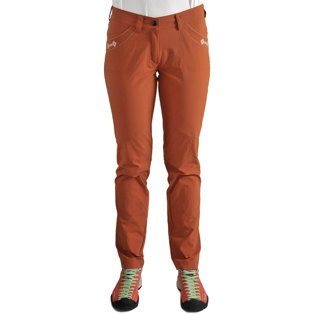 Benesport dámske nohavice Jakubina - tehlové, veľkosť XS