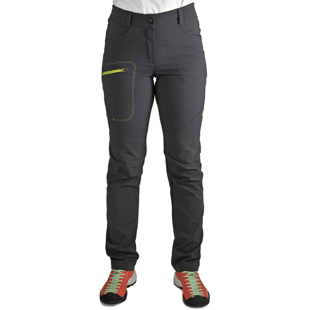 Benesport dámske nohavice Rysy - antracitové, veľkosť XS