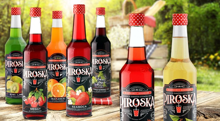 Tradičný ovocný sirup - 6 fliaš