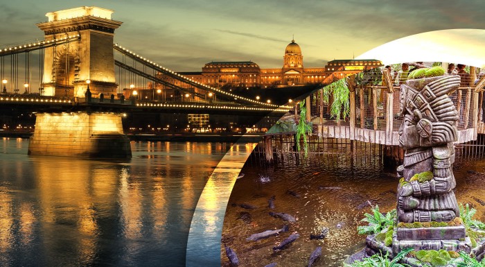 Adventná Budapešť a Tropikárium