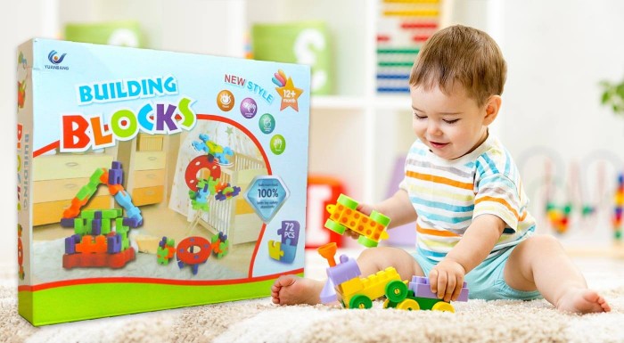 Kocky Building Blocks pre najmenších