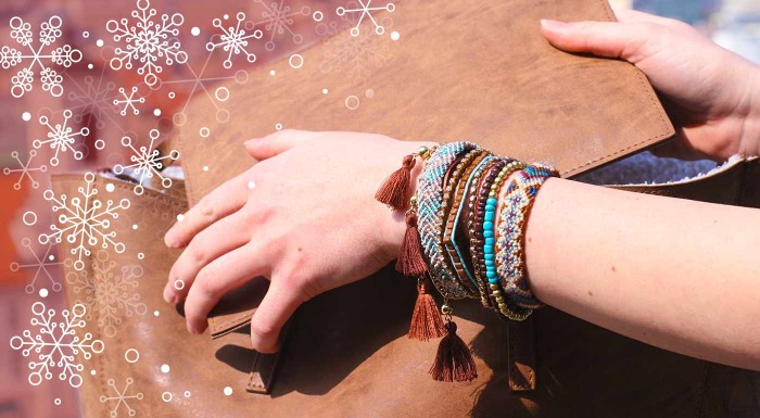 Ručne vyrobené indiánske náramky