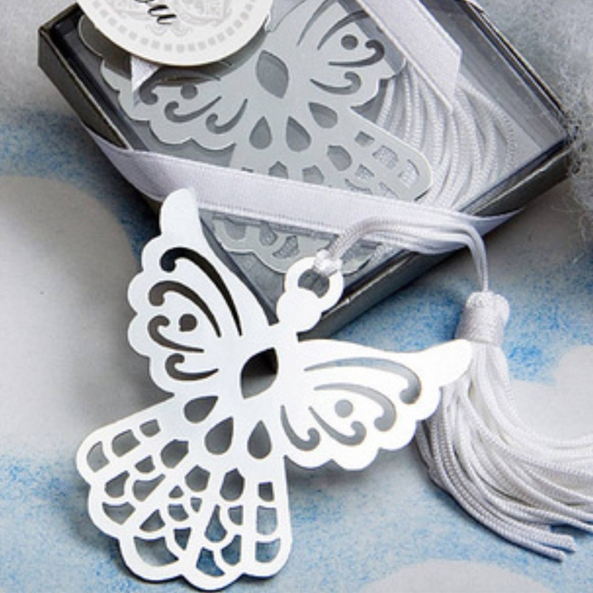 Kovová záložka do knihy - anjel