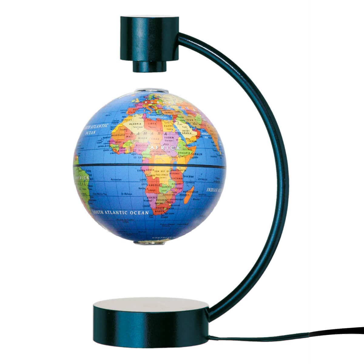 STIEFEL Magnetický glóbus modrý - klasický s anglickými názvami