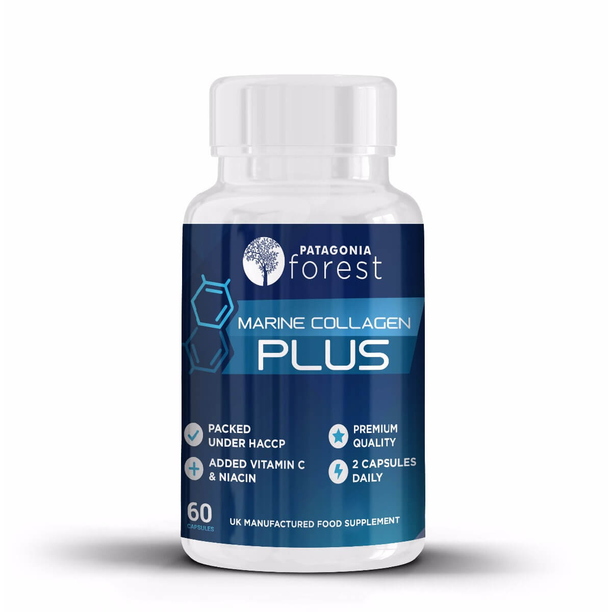 1x morský kolagén Marine Collagen Plus 60 kapsúl