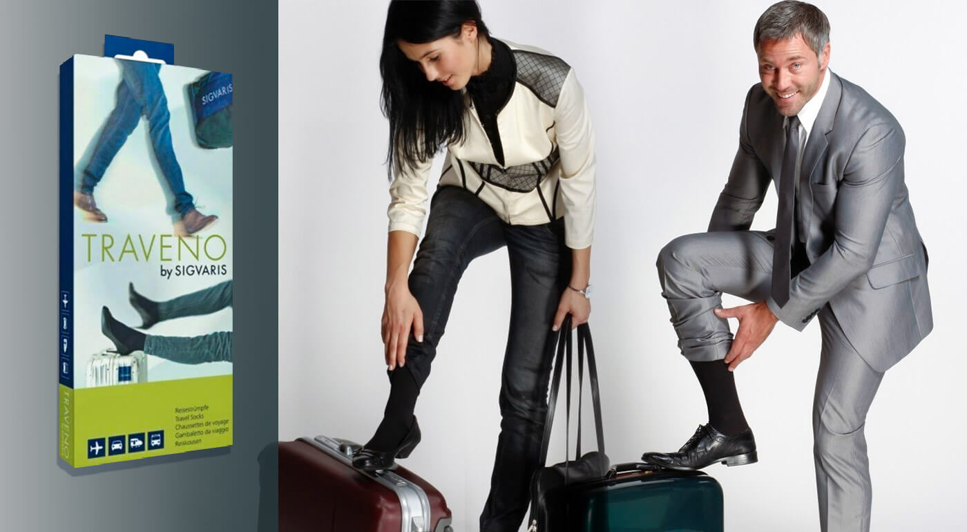 Kompresné ponožky Traveno pre dámy i pánov