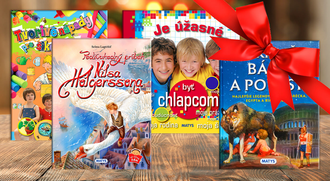 Detské knihy - najlepší vianočný darček