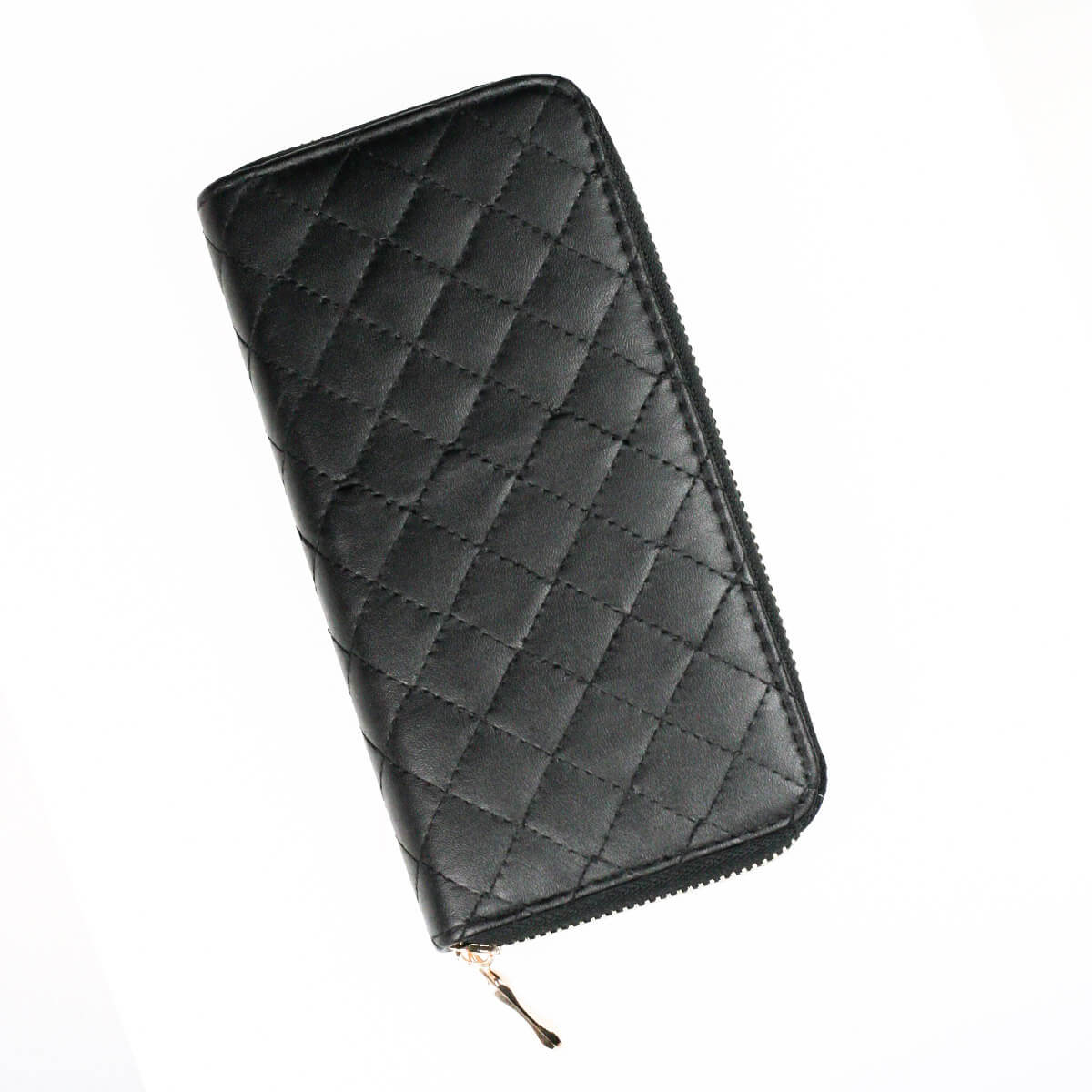 Dámska peňaženka na zips čierna