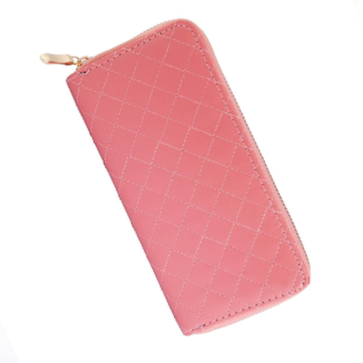 Dámska peňaženka na zips ružová