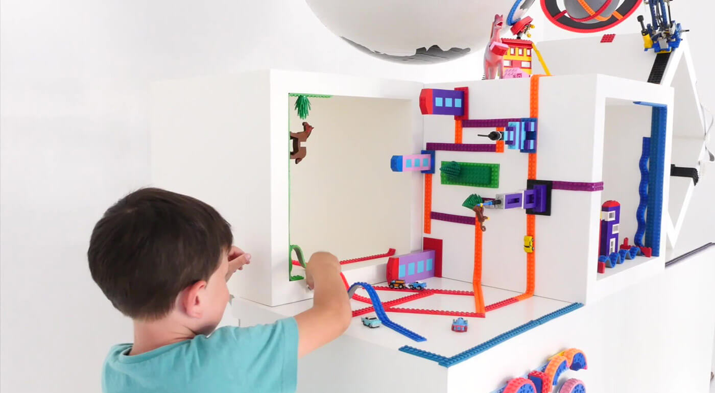 Páska Build Bonanza na LEGO kocky